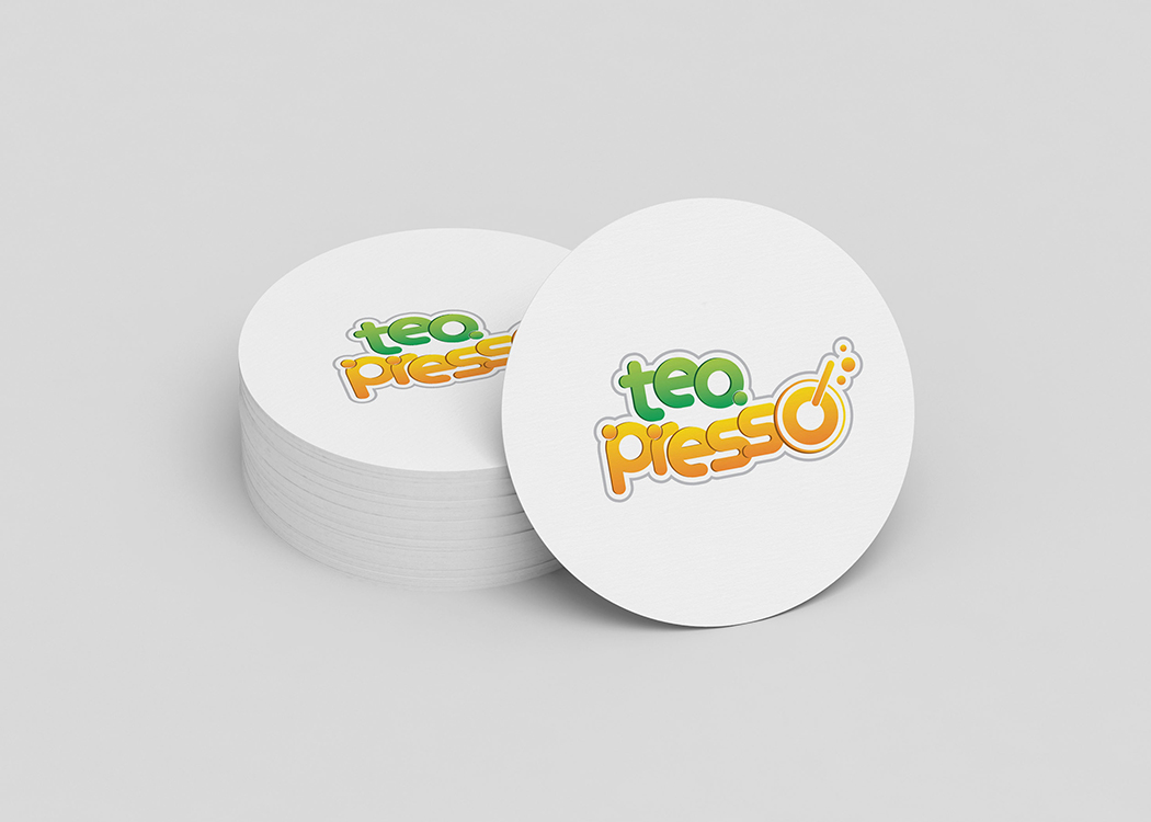 TEA PRESSO - Thiết kế logo và hệ thống nhận diện thương hiệu cửa hàng trà sữa TEA PRESSO